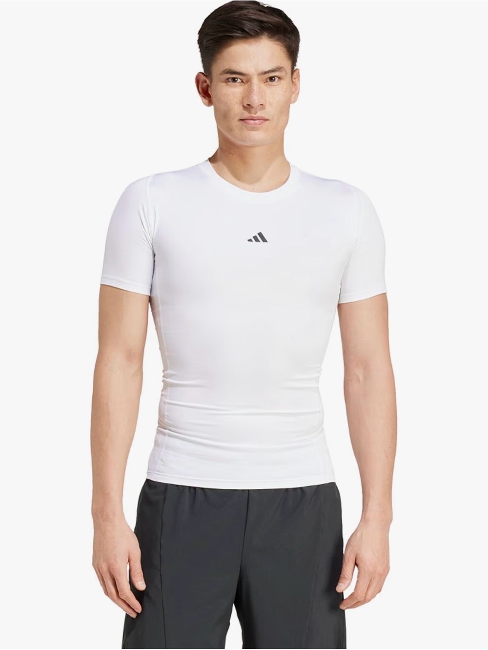 🪄 NWT adidas Mens Techfit Compression Casual Tops Casual✨